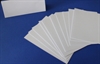 10 stk. Bordkort 8 x 10 cm Hvide du skal selv folde dem. Foldet. 4 x 10 cm Standard. mål.